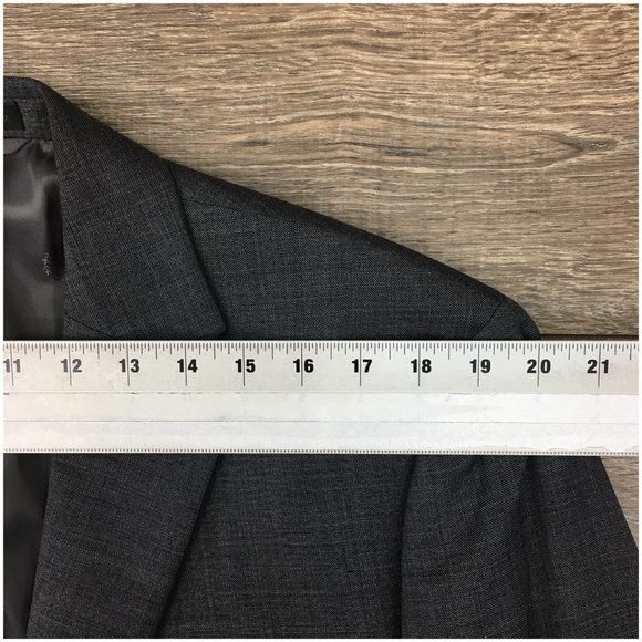 Ralph Lauren Mens Blazer Sport Coat Two Button Casual Jacket Size 44L Wool Suits - Picture 10 of 13